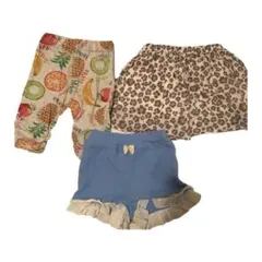 女の子　ボトム　90cm スカート　ショートパンツ　まとめ売り