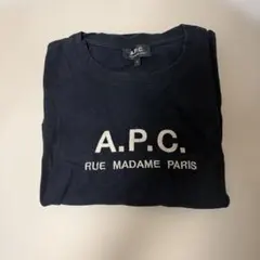 A.P.C. ロゴ刺繍 Tシャツ