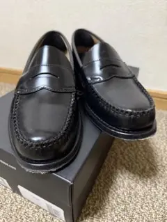 G.H. Bass ブラックレザー ローファー