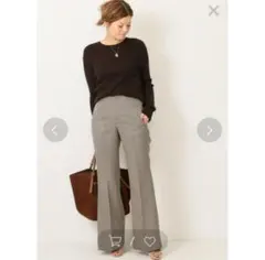 ドゥーズィエムクラス Compact Pullover リブニット プルオーバー