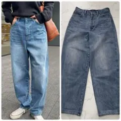 Spick & Span 5 1/2 CURVE LINE DENIM 29