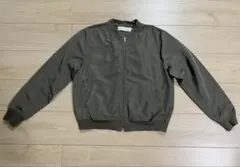 chocol raffine robe ブルゾン カーキ 薄手アウター Mサイズ