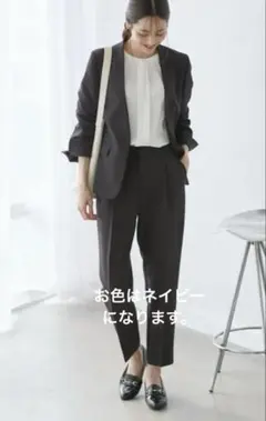 ロペピクニック　ウルトラストレッチノーラペルジャケット&パンツ