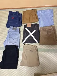 【まとめ売り】ビッグサイズデニム Dickies Carhartt カールカナイ まとめ売り】ビッグサイズデニム Dickies Carhartt カールカナイ
