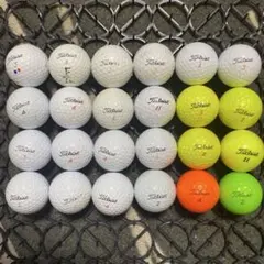 105⭐︎Titleist ロストボール 24球セット 混合のサムネイル