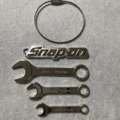 Snap-on スパナ型キーホルダー 3個セット - メルカリ