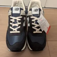 New Balance 574 ネイビー スニーカーのサムネイル