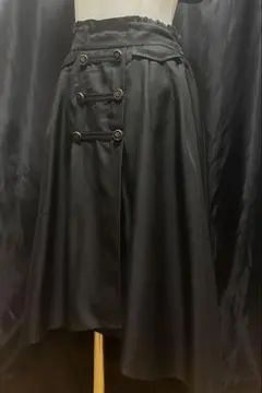 axes femme アシンメトリー スカート ブラック ミリタリー ゴシックのサムネイル