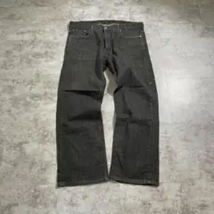 【W38 L32】 japan levi's 先染ブラック リーバイス 569