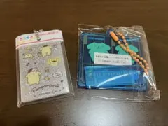 ポムポムプリン アクリルキーチェーン きらめきシール風チャーム ガチャ