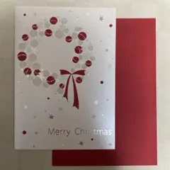 クリスマスカード　封筒付き１セット