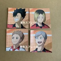 ハイキュー ビジュアルカード アニメイトフェア 黒尾 孤爪 夜久 リエーフ