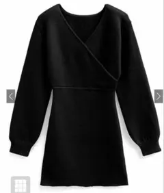 GRL ニットタイトミニワンピース