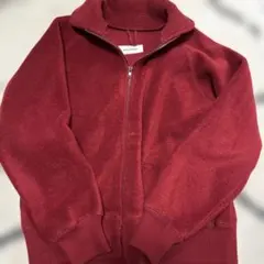 赤いフリースジャケット Fサイズ