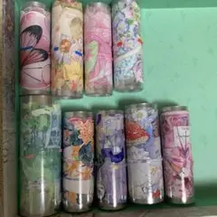 コラージュ素材　海外マステ　おすそ分け　9ループセット