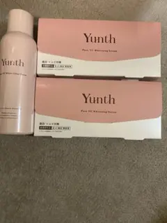 Yunthの美容液2セットと洗顔もついてます！