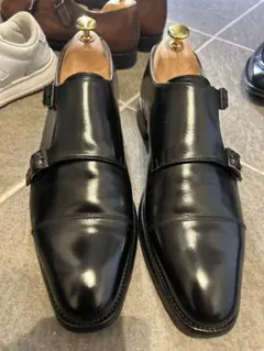 ダブルモンク ブーツ・革靴