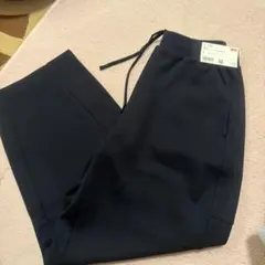 UNIQLO ドライスウェットカーブパンツ 丈短めS ネイビー　新品未使用