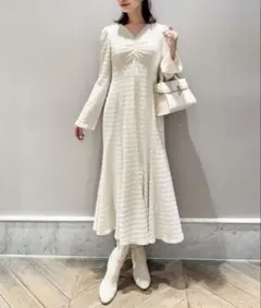 美品 CELFORD セルフォード マーメイド ロングワンピース 36