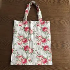 【新品】花柄トートバッグ