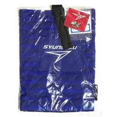 【新品】デビカ シューズバッグ 瞬足 ブルー シューズバッグ【21×29cm】