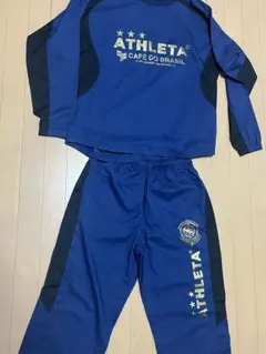 ATHLETA （アスレタ）ピステ上下 青色 サイズL