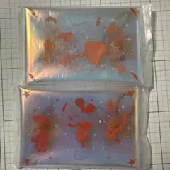 165.happyくじ　ディズニー　マルチケース　2点セット　ダンボ　ミッキー