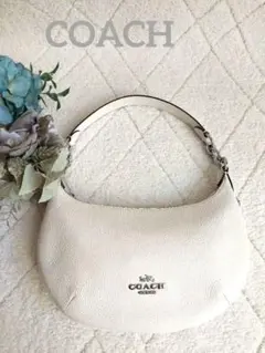 ✨極美品✨COACH コーチレザー ショルダーバッグ CE619ホワイト