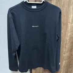 Champion ブラック 長袖Tシャツ　mサイズ