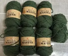 ハマナカ メンズクラブマスター 色番65 （ロットA）50ｇ×６玉 ＋32ｇ