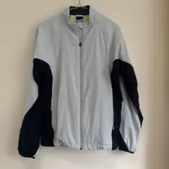 Nike ナイロンジャケット グレー/ネイビー