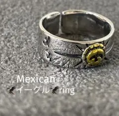 リングシルバー リング メキシカン ジュエリー ナバホ ヴィンテージ イーグル