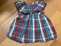 Little s.t.by s.t.closet チェックワンピース　80cm