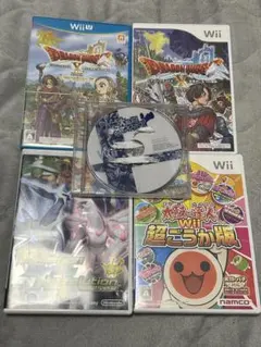 Wii・WiiUソフト　5本セット