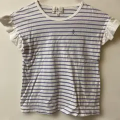 KUMIKYOKU ストライプ Tシャツ 140