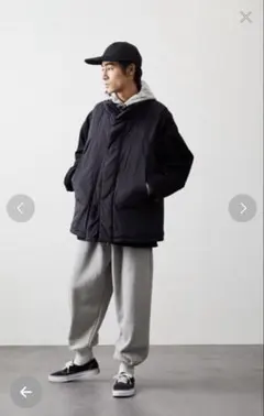 FREAK'S STORE PRIMALOFT メンズ ダウンベスト 黒 M
