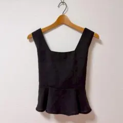 Chille anap♡ペプラムノースリカットソー♡背中リボン♡チルアナップ♡のサムネイル