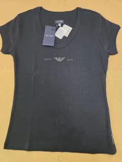 ARMANI JEANS レディース 半袖Tシャツ ブラックのサムネイル