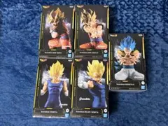ドラゴンボール　フィギュア　grandista 孫悟空、ベジータ、ゴジータ　5種