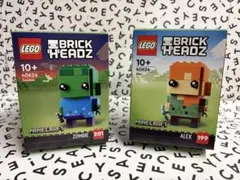 レゴ LEGO ブリックヘッズ アレックス ゾンビ 40624 40626