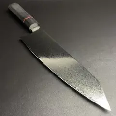新品 切り付け牛刀 14cm VG10黒染めダマスカス カーボン八角柄 - メルカリ