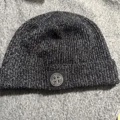 STONE ISLAND ニット帽 黒のサムネイル