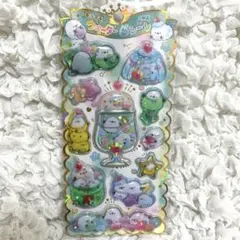 クラックス キラキラウォーターinシールちんまりエナガ シマエナガ 【匿名配送】