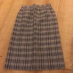 ☆  ロングスカート チェック シャンブルドゥシャームのサムネイル