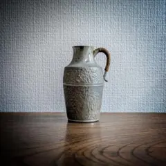 ​古錫 水注 酒器 籐巻 打ち出し 精錫 徳利 ちろり 煎茶道具 時代物 酒注
