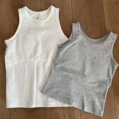 ユニクロ 他ブラトップ　140サイズ 2枚セット