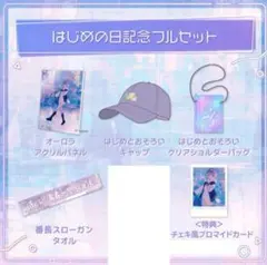 轟はじめ はじめの日記念 フルセット 直筆サイン入り ホロライブ