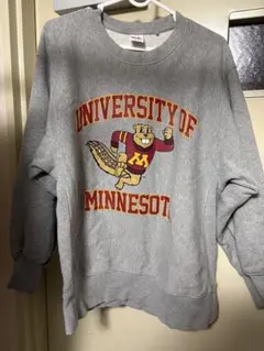 美品】GU ジーユー　ミネソタ大学　ヘビーウェイトスウェット Mサイズ