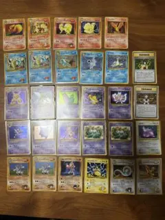 ポケモンカード 旧裏 まとめ売り キラ多数 R団のミュウツー エリカの