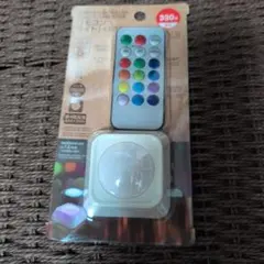 リモコン付きLEDライト ホワイト